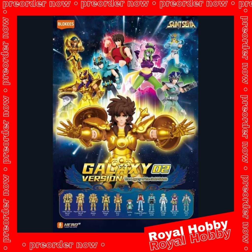 Jual Buluke / Blokees Saint Seiya Galaxy Version 02 (Set 9 Pcs ...