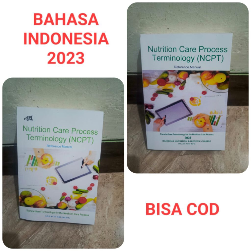 Jual NUTRITION CARE PROCESS TERMINOLOGY ( NCPT ) REFERENCE MANUAL ...