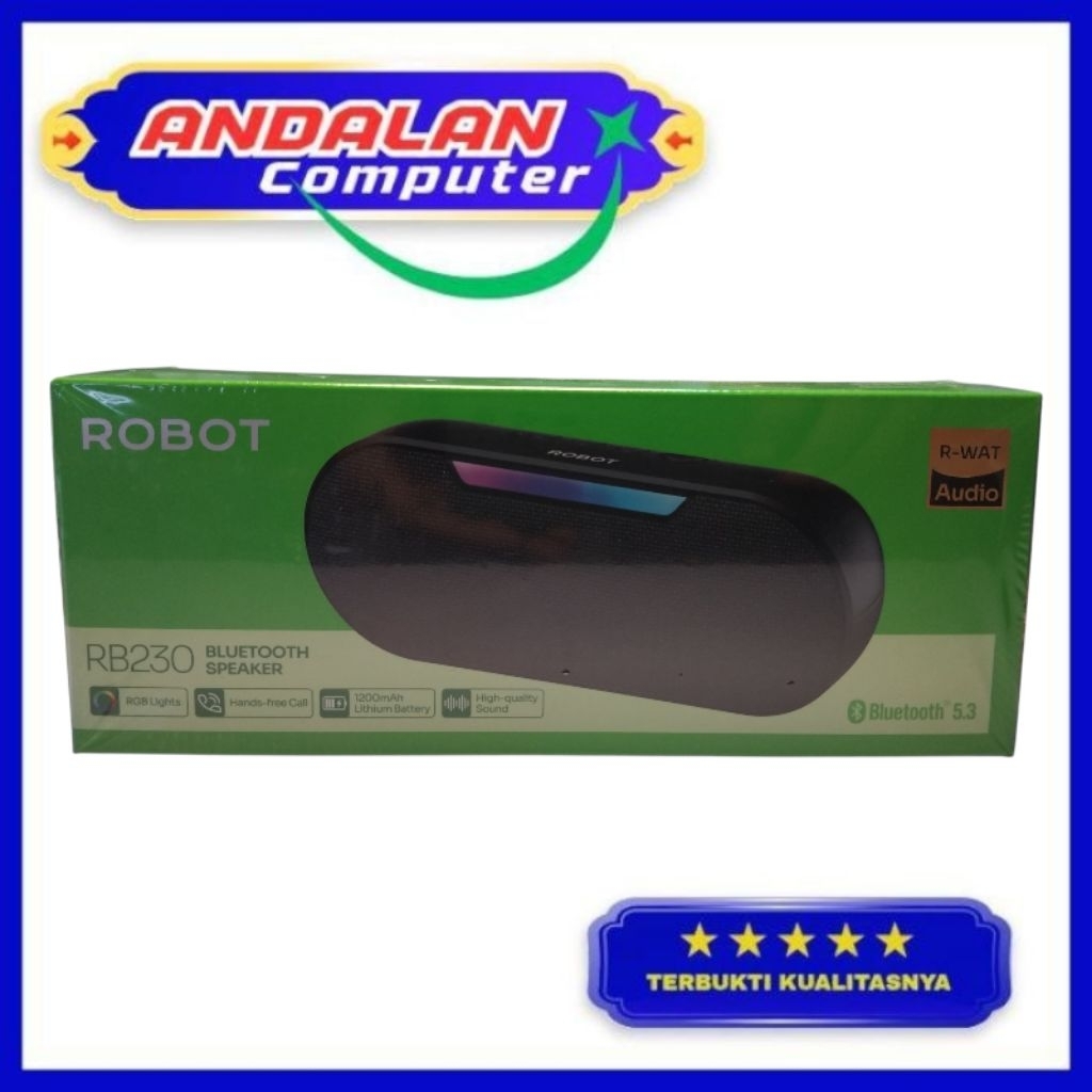 Jual Spiker Bluetooth Robot RB230 Spiker dalam Ruangan Bass mantap ...