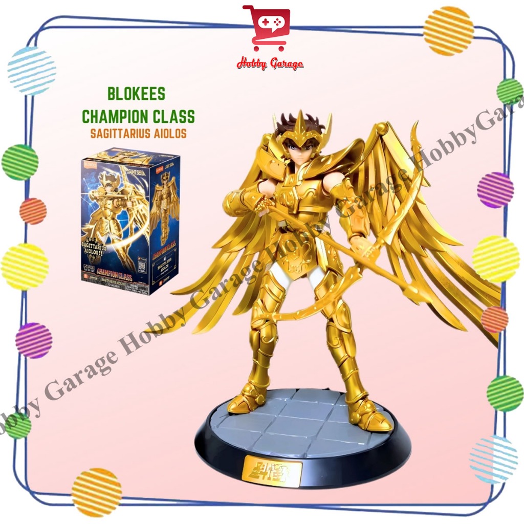 Jual Blokees Saint Seiya Sagittarius Aiolos Champion Class 05 Original ...
