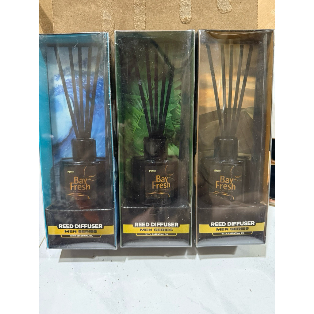Jual Bay Fresh Reed Diffuser Men Series With Essential Oil 30ml ...