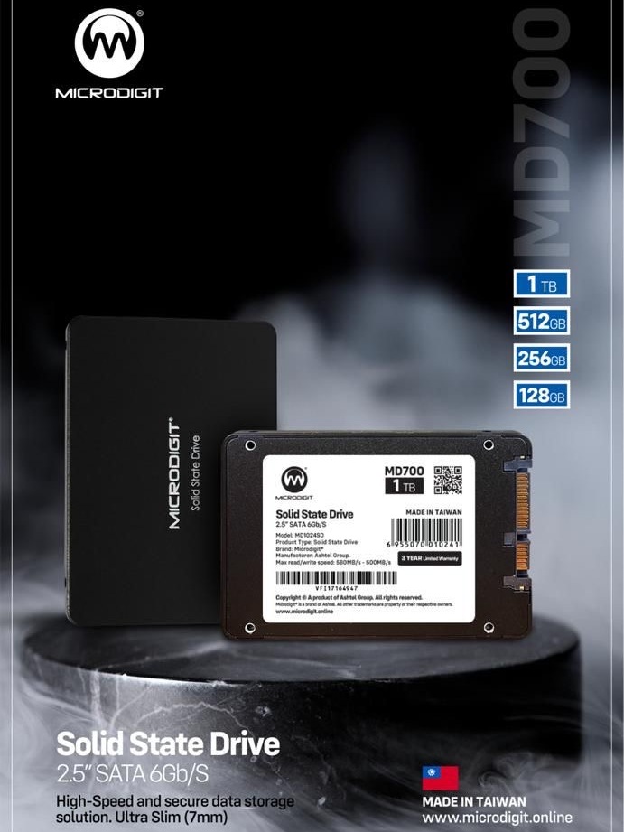 Jual SSD MicroDigit 128 GB, 256 GB, 512 GB, 1TB | Shopee Indonesia