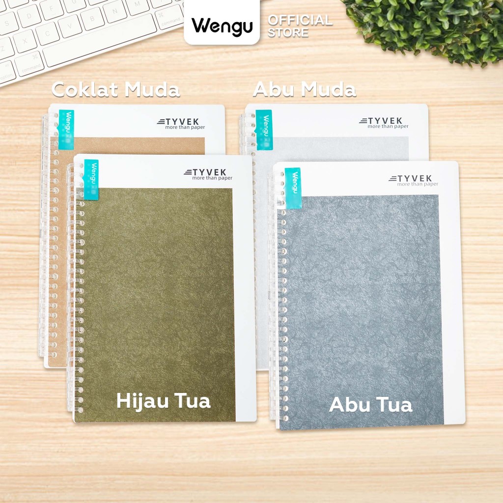 Jual WENGU Binder Notebook Ukuran B5 Bergaris 60 Lembar Refillable Ring ...