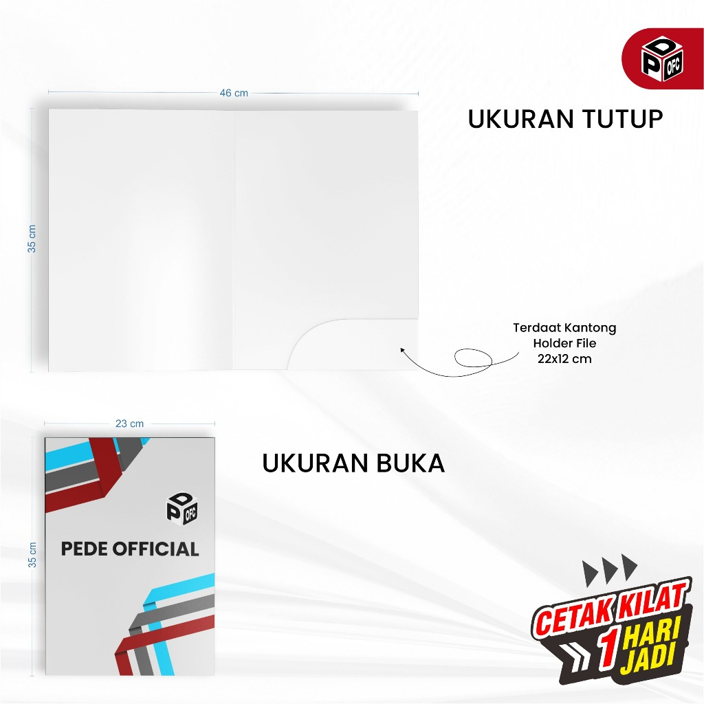 Jual CETAK MAP FOLDER/STOP MAP A4 Map Sekolah / Kantor Custom | Shopee ...