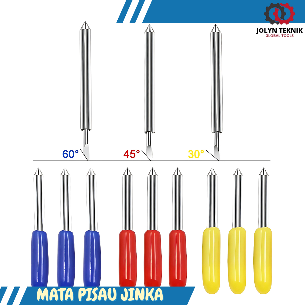 Jual Mata Pisau Cutting Sticker Roland, Redsail, Jinka, Rhinotech ...