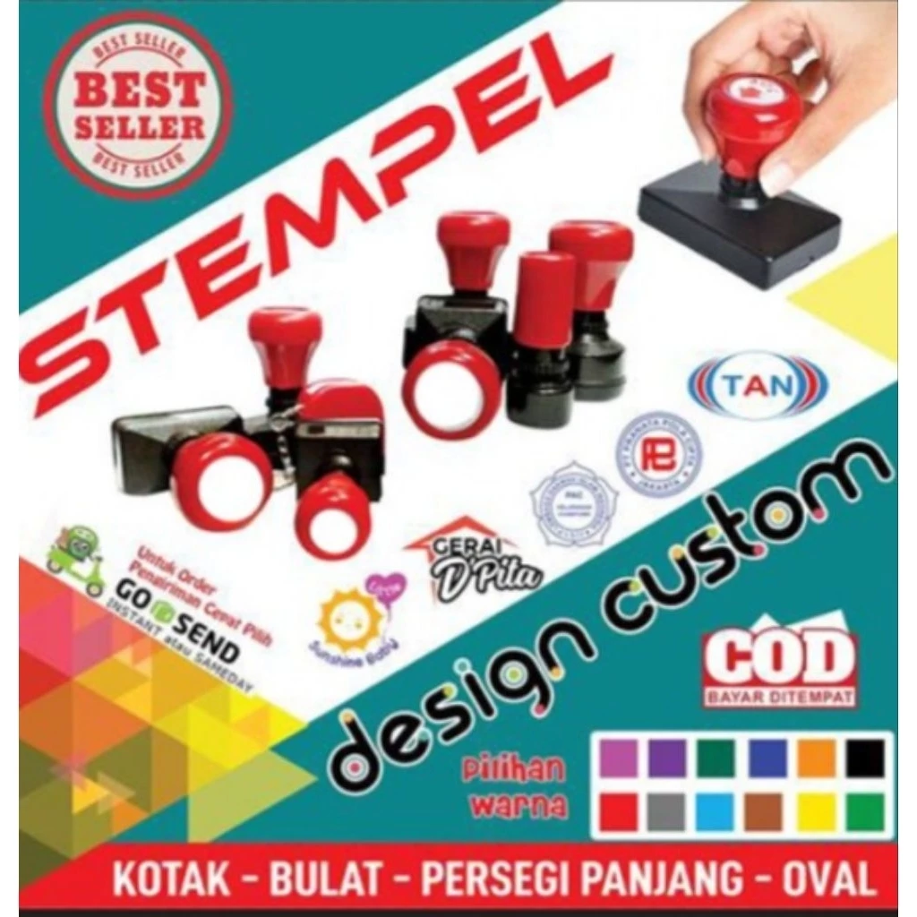 Stempel Custom Murah Berkualitas