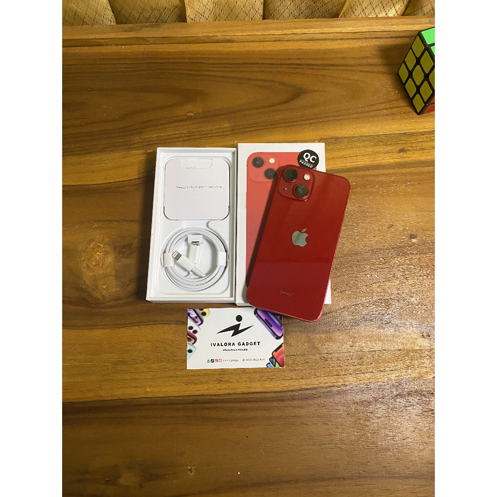 Jual IP 13 MINI 128 GB BEACUKAI FULLSET | Shopee Indonesia