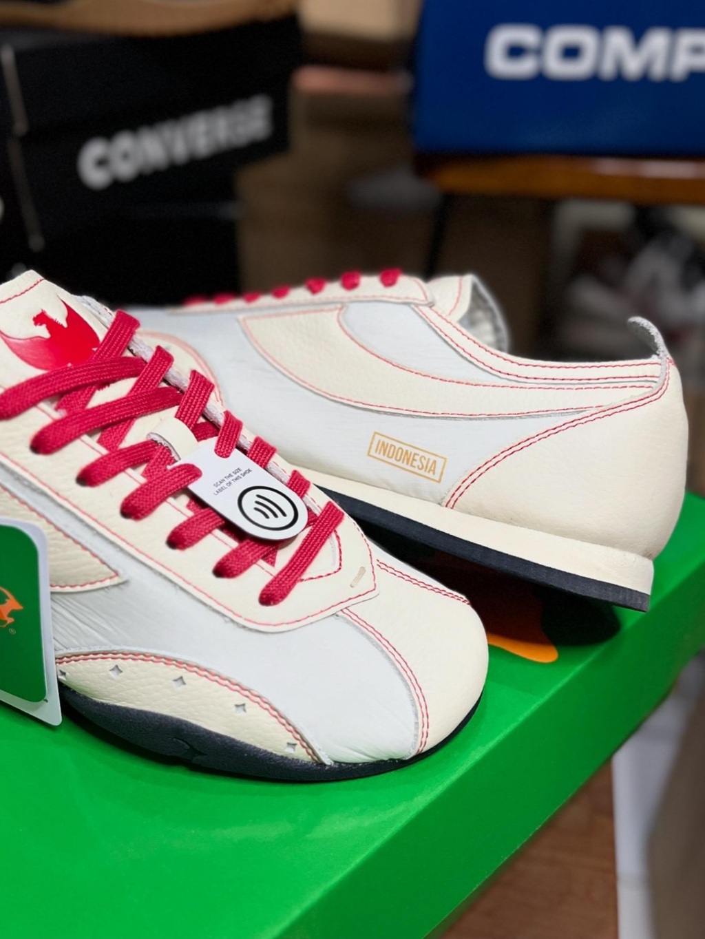 Jual [ORIGINAL] SEPATU COMPASS LEGASI 1708 WHITE || SEPATU COMPASS ...