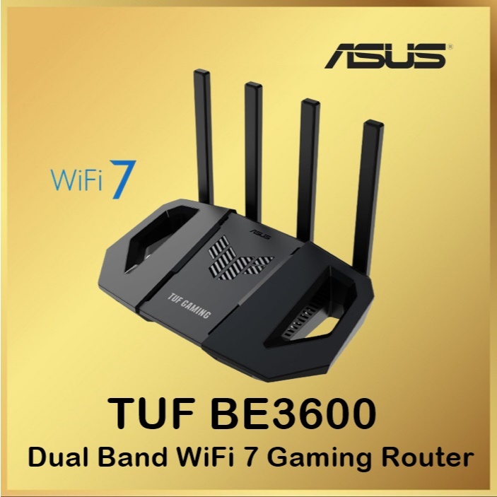Jual Asus TUF BE3600 Dual Band WiFi 7 Gaming Mesh Router AiMesh BE 3600 ...