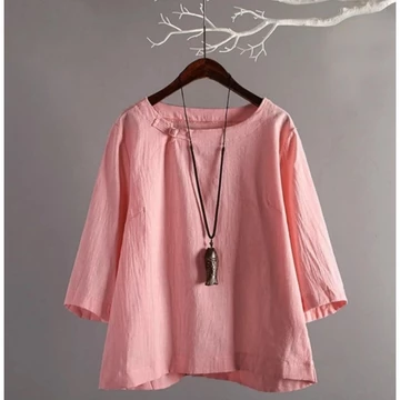 Blouse Rayon Twill Premium Jumbo Baju Atasan Wanita Style Korea Twill Nyaman Simple KINAN