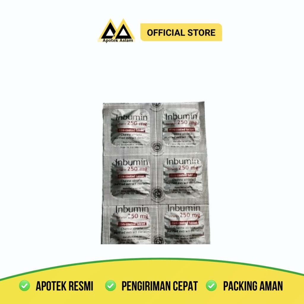 Jual INBUMIN STRIP ISI 6 TABLET | Shopee Indonesia