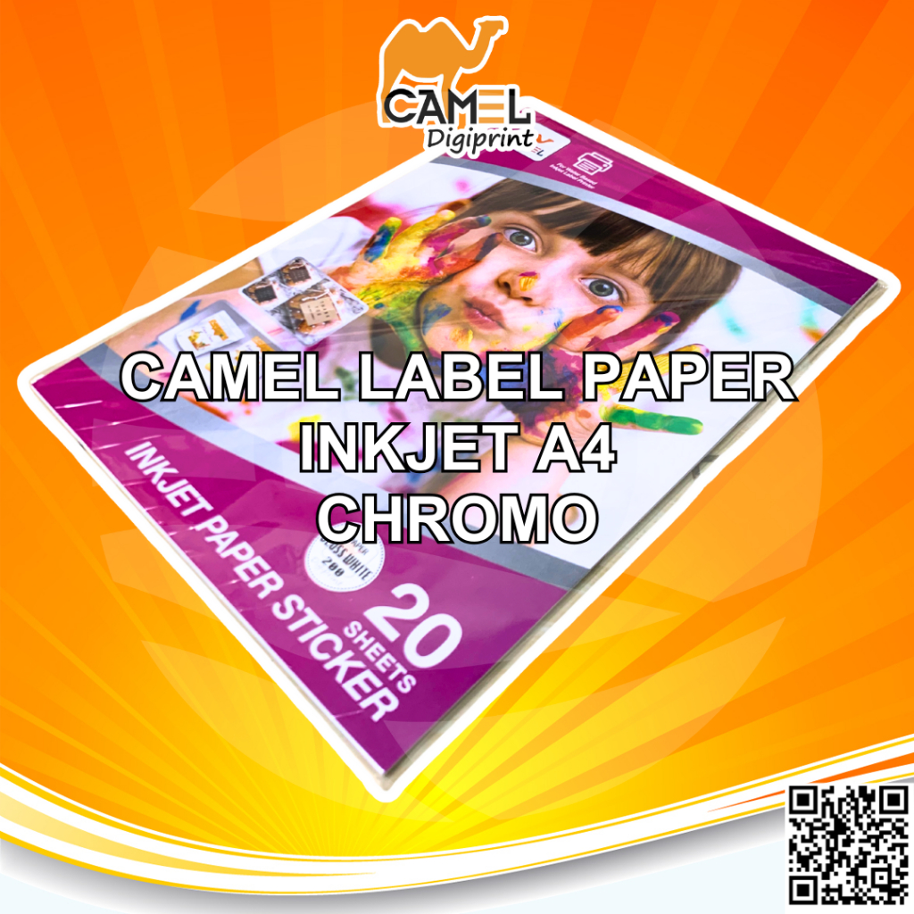 Jual Graftac Sticker Chromo Stiker kromo/bontak Glossy F4 isi 20 Lembar ...