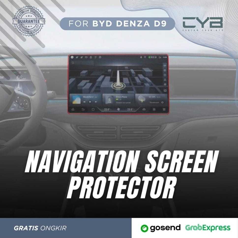 Jual Denza D9/Navigation Screen Protector BYD Denza | Shopee Indonesia