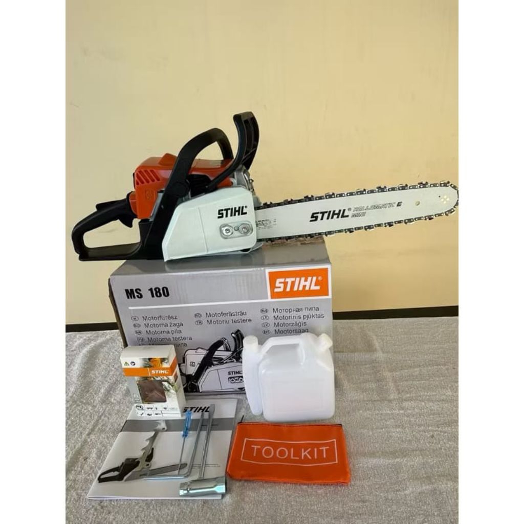 Jual MESIN CHAINSAW MS180 STIHL ORIGINAL BAR 16 INCH | Shopee Indonesia