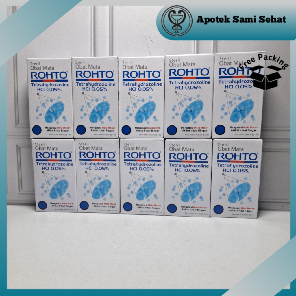 Jual 10 BOTOL Rohto Tetes Mata 7 ml | Shopee Indonesia