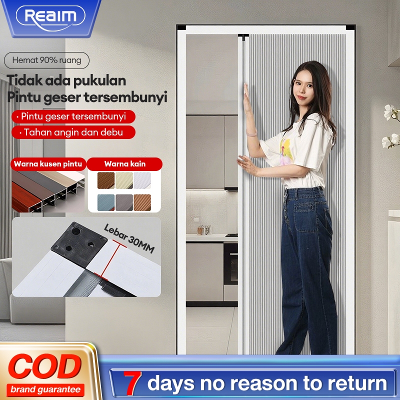 Pintu lipat geser sliding Honeycomb Anti Karat pintu lipat geser sunyi kamar mandi penyekat ruangan Pintu tersembunyi dapat menghemat