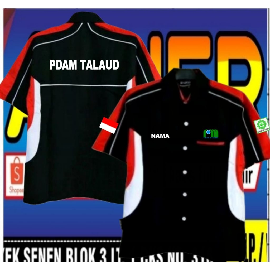 Jual lengan pendek kemeja pdam baju PDAM seragam PDAM Pdh PDAM Pdl PDAM ...