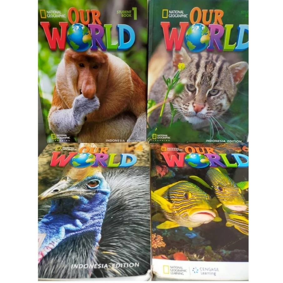 Jual BUKU ORIGINAL NATIONAL GEOGRAPHIC OUR WORLD STUDENT BOOK DAN ...