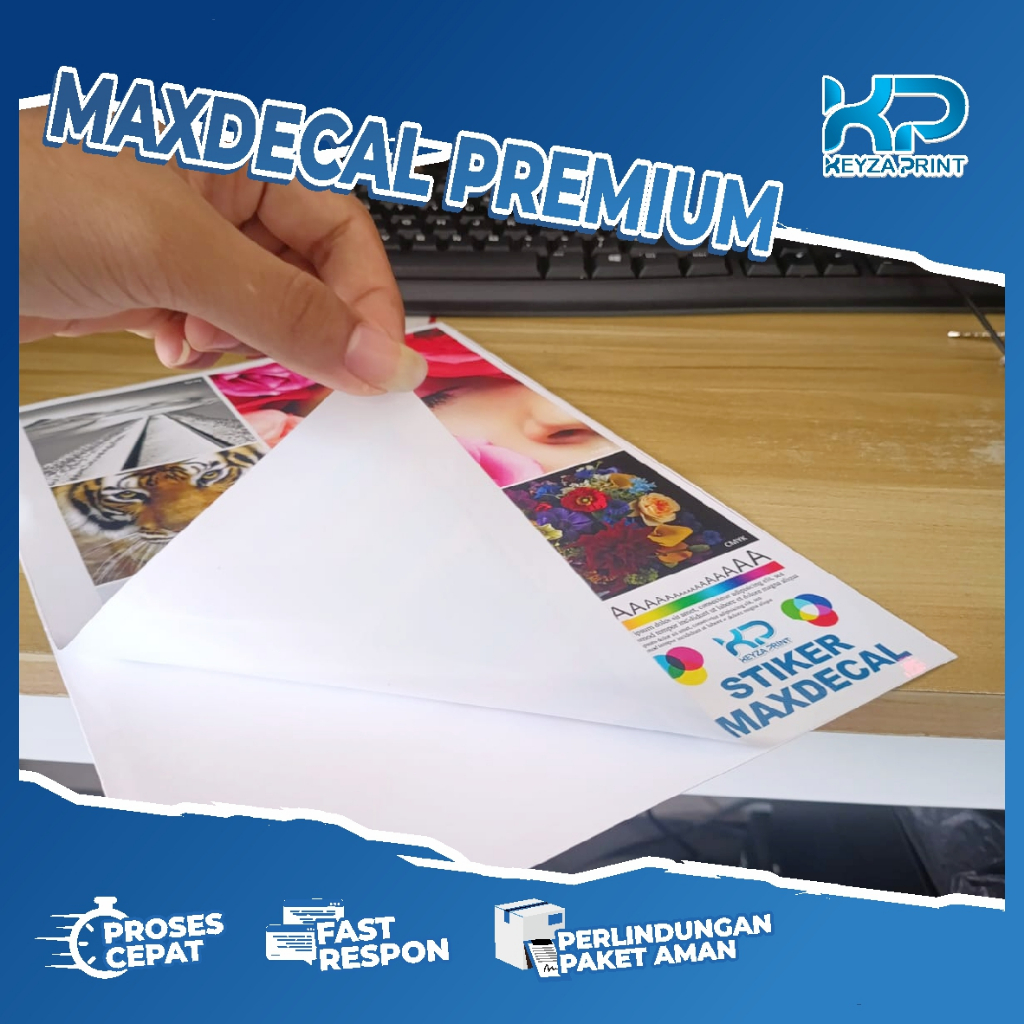 Jual Stiker Indoor Vynil Glossy Meteran | ritrama, transparant ...