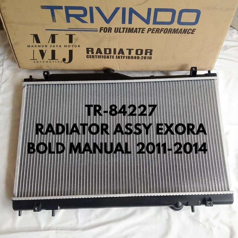 Jual RADIATOR ASSY PROTON EXORA BOLD PRIME CFE TURBO TAHUN 2011-2014 ...
