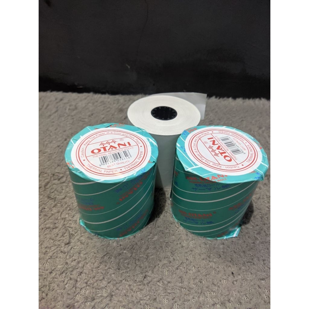Jual ISI 3 PCS Kertas Thermal struk / Struk Kasir / kertas struk
