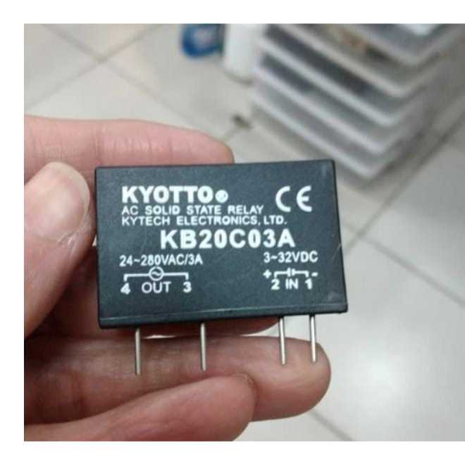 Jual RG6279 ssr solid state relay kyotto kb20c03a 3-32vdc/3v/5v/12v/24v ...