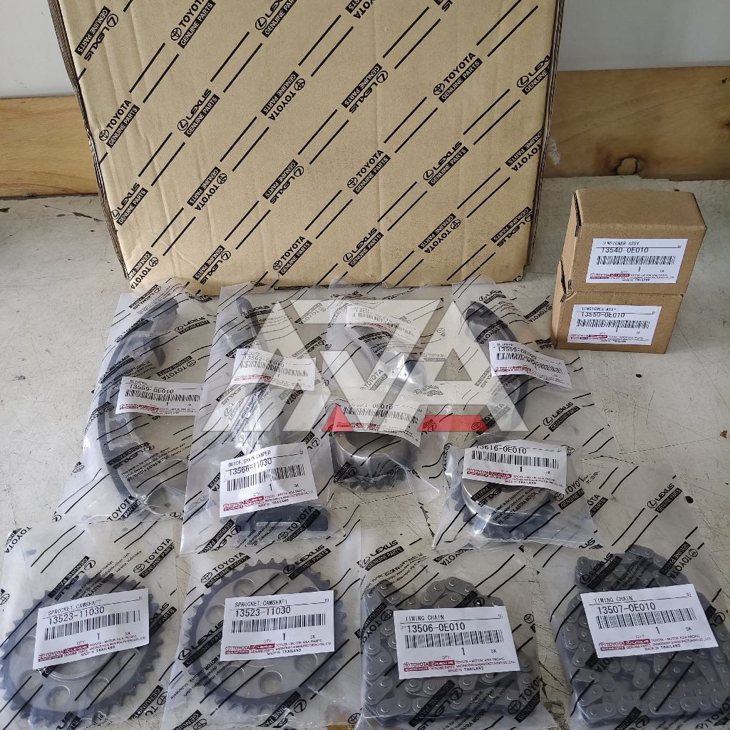Jual RANTAI KETENG TIMING CHAIN SET TOYOTA HILUX REVO INNOVA REBORN ...
