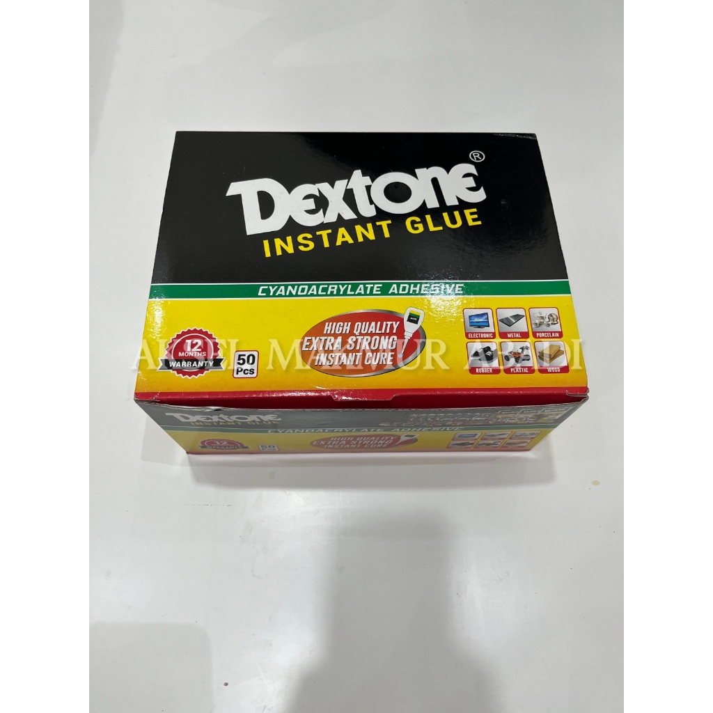 Jual Lem Korea Dextone/Lem Tetes Dextone Instan Glue Dextone (1 Box ...