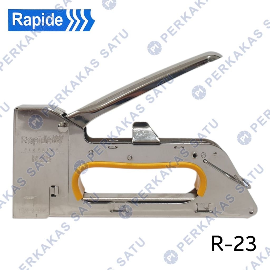 Jual GUN STAPLES RAPIDE R-23 GUN TACKER ASLI R23 | Shopee Indonesia