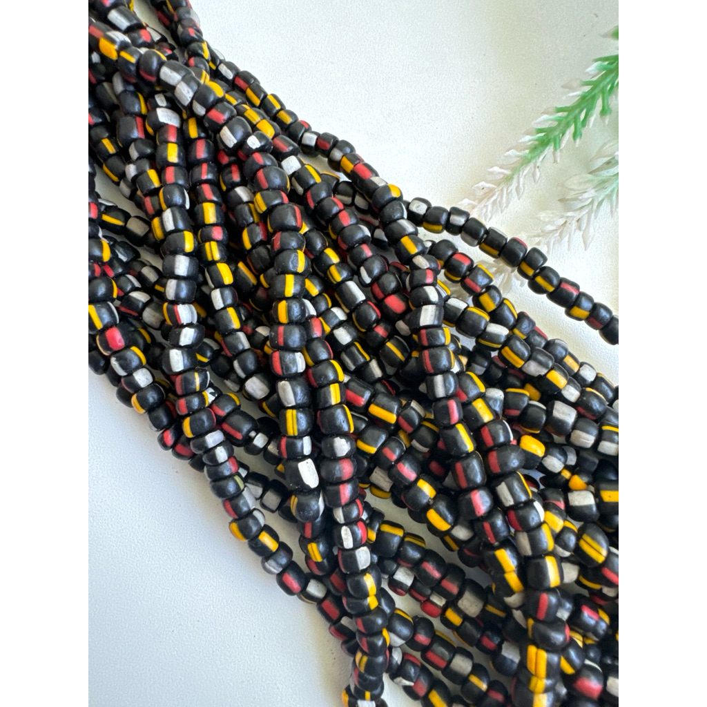 Jual manik kaca indopacifik strip/thailand beads / java glass