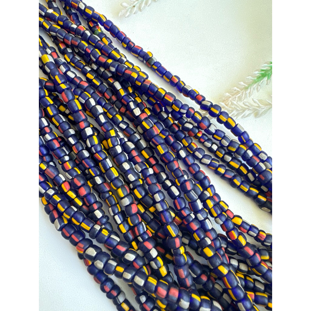 Jual manik kaca indopacifik strip/thailand beads / java glass