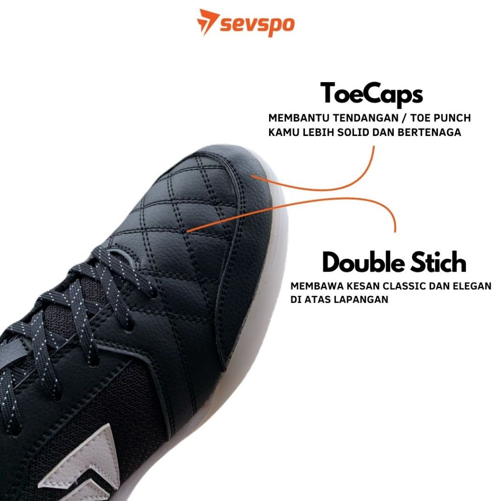 Jual (PROMO SEVSPO) Sepatu Futsal Sevspo Imbasala Flex - Sepatu Indoor ...