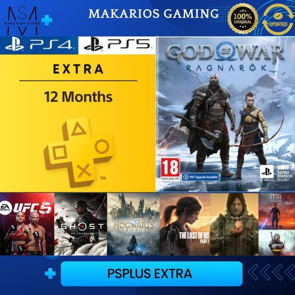 Jual Hermanstore11 Playstation Plus Psplus Extra Ps5 & Ps4 1 Tahun ...