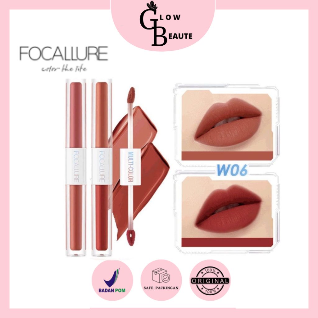 Jual FOCALLURE (FA327) 2 In 1 Matte Lipstick Ultralight Intense Color ...