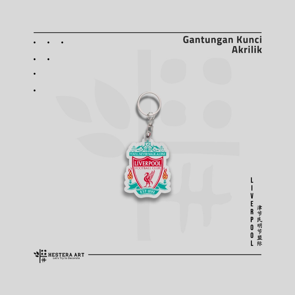 Jual Gantungan Kunci Akrilik Sepak Bola | Key Chain Akrilik Team UCL ...