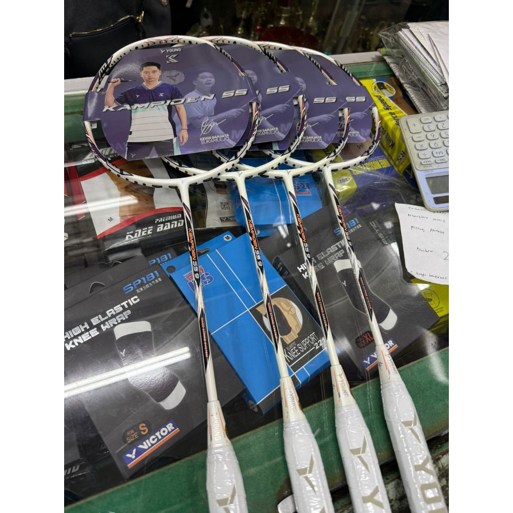 Jual Raket Badminton YOUNG KAMPIOEN SS7 / SS8 / SS9 (Kevin Sanjaya ...