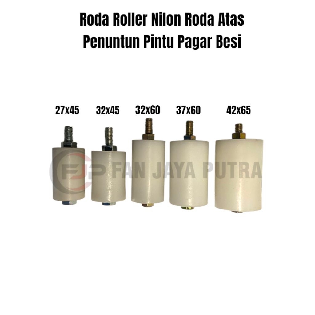 Jual Roda Nilon Roller || Roda roller roda atas penuntun pintu pagar ...