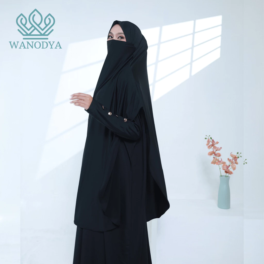 bahan jersey diamond abaya syari WANODYA