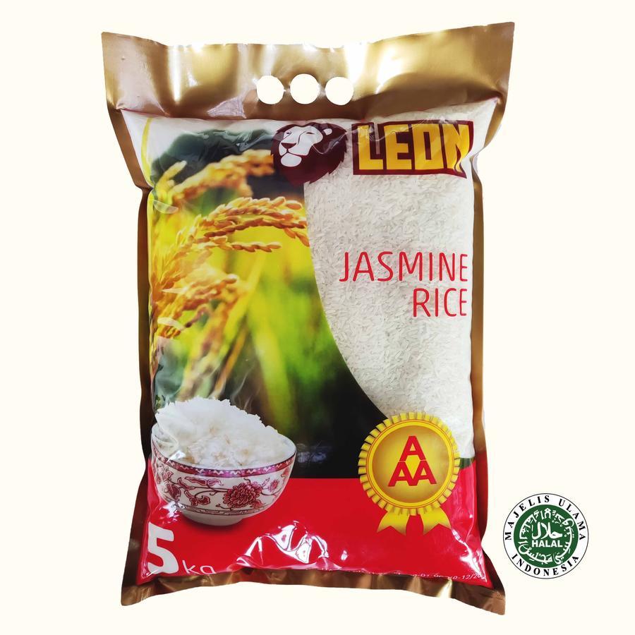 Jual Leon Merah Jasmine Rice 5KG | Shopee Indonesia
