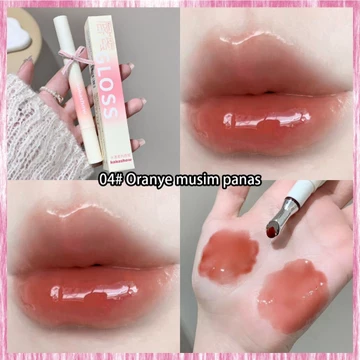 Kakashow Korean Lipstick Mirror Lip Gloss Glass Liptint Gloss Mirror Lip Gloss Water