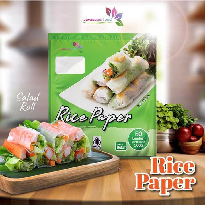 Jual Rice paper Java isi 20 dan isi 10 lembar 200gr | Shopee Indonesia