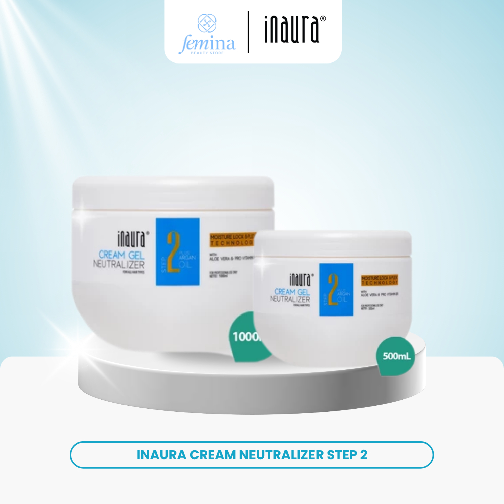 Jual INAURA - Cream Gel Neutralizer (Step 2) - Menetralkan Rambut ...