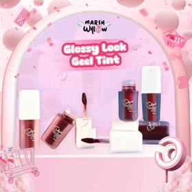 Marshwillow Pretty Me Glossy Look Gel Tint ( 5 Ml ) Liptint Gel Bibir Kilau Gloss Look Finish
