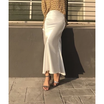 Rok Satin Duyung Mermaid Premium High Waist