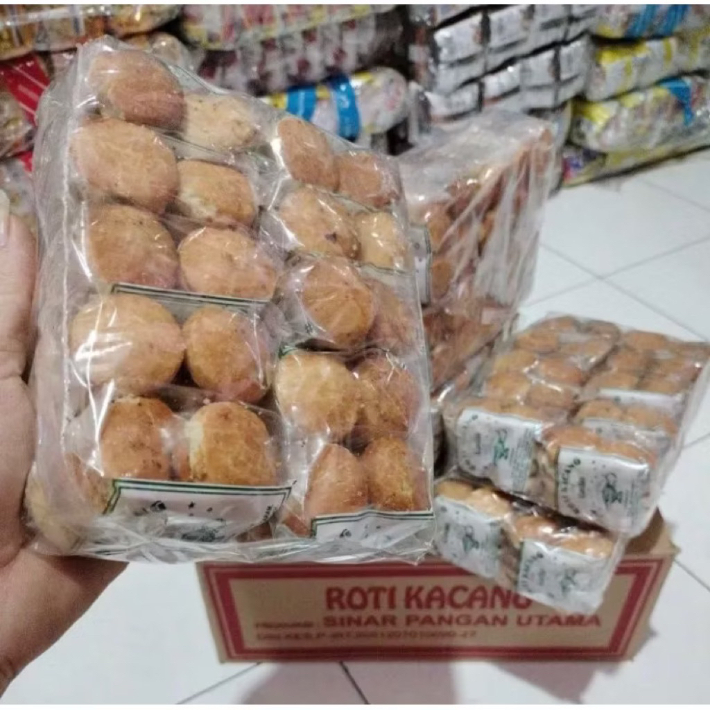 Jual Roti Kacang cap Aladin / Alibaba ( isi 10 bungkus / pack ...