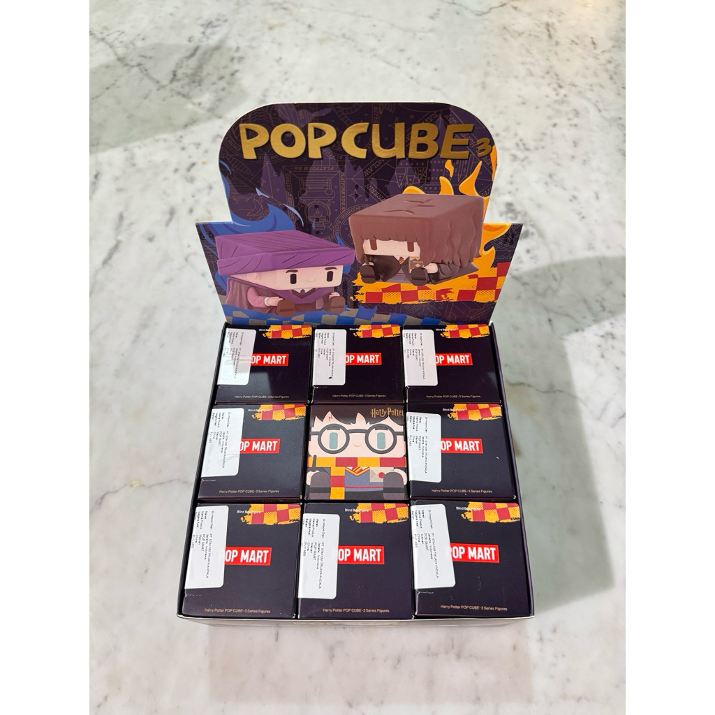 Jual POP MART Harry Potter POP CUBE - 3 Series Action Figures Blind Box ...