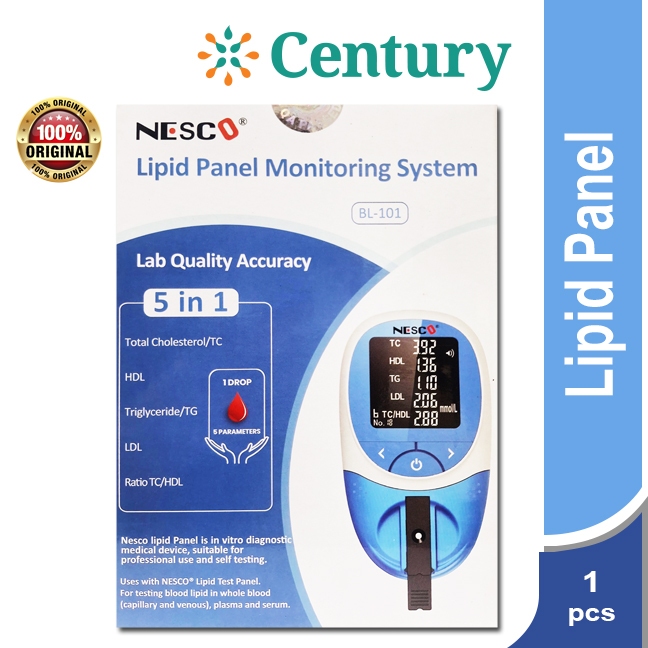 Jual NESCO LIPID PANEL 5IN1 BL-101 / PERLENGKAPAN MEDIS / ALAT DIAGNOSA ...
