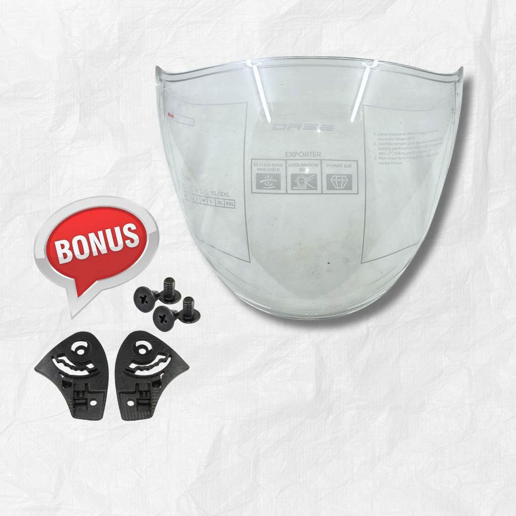 Jual Kaca Helm Visor Helm Force Bluetooth Speaker Oase Olike Rider ...