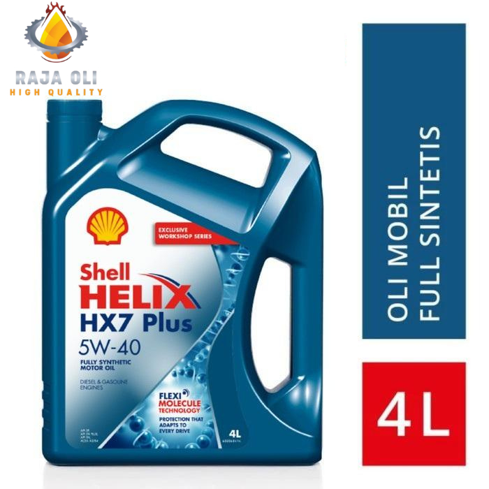 Jual Shell Helix HX7 Plus 5W-40 Oli Mobil Full Synthetic Perlindungan ...