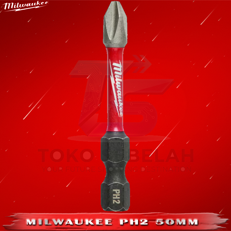 Jual MILWAUKEE DRIVER BIT PH1 PH2 PH3 50MM IN BOX | Shopee Indonesia
